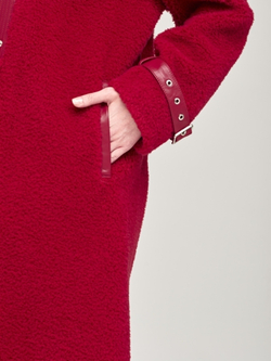 Шуба чебурашка тедди, Северина (арт. C1135rm016bz)