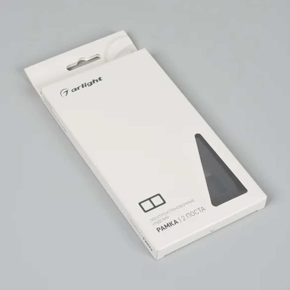 Рамка алюминиевая FRM-AKIRY-AL-2-BK (Arlight, -) 049725