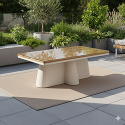 Комплект Zenn Seating Set. Алюминий, роуп, ироко. Поставка 45 дней.