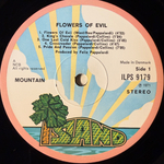 Mountain ‎– Flowers Of Evil (Дания 1971г.) Т