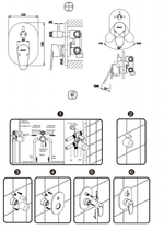 Смеситель для душа Bravat Eler 3-функц, Хром (FB848238CP-3-RUS)
