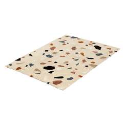 Ковер из хлопка terrazzo poetry из коллекции ethnic, 120х180 см