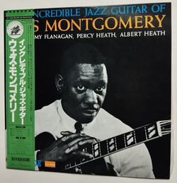 Винтажная виниловая пластинка LP The Incredible Jazz Guitar Of Wes Montgomery (Japan 1974)