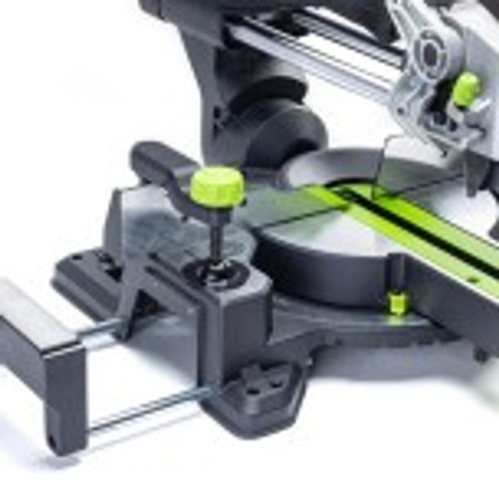 Пила торцовочная аккумуляторная GREENWORKS GD24MS216, без АКБ и ЗУ с протяжкой 1501707