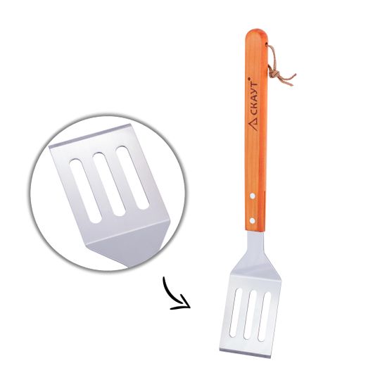 Набор для гриля (лопатка, вилка, щипцы) СКАУТ СК 0735