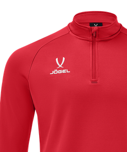 Джемпер тренировочный JÖGEL PREMIER PerFormDRY Training 1/4 Zip Fleece Top, красный