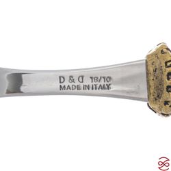 Набор столовых приборов 24пр Siena Antique Gold Champagne Steel