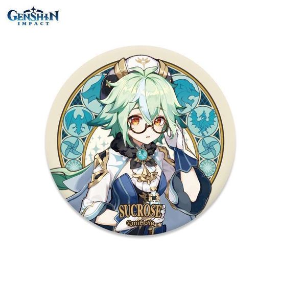 Значок Mondstadt Can Badge Sucrose 6972957487033