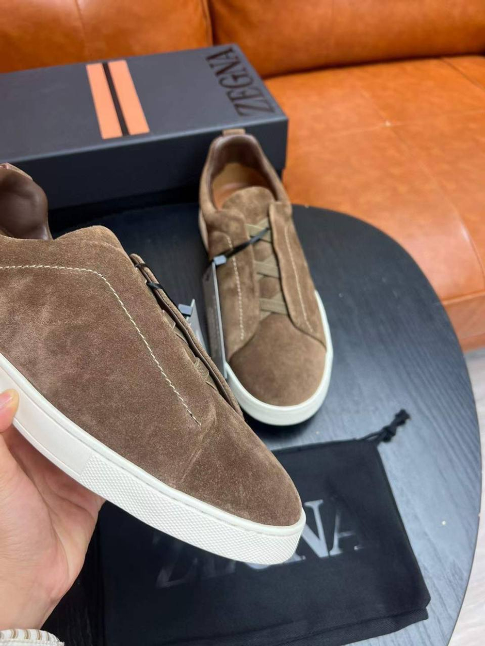 Кеды Zegna