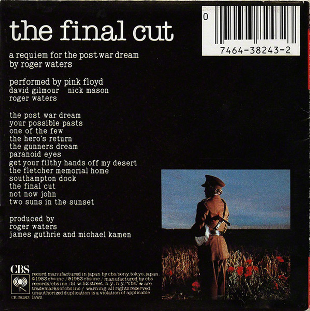 Pink Floyd / The Final Cut (CD)