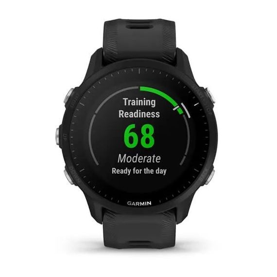 Умные часы Garmin FORERUNNER 955 с черным ремешком