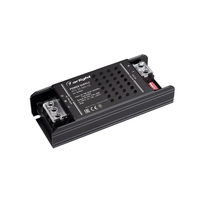 Блок питания Arlight ATS-24-060-LS (24V, 2.5A, 60W) 049062