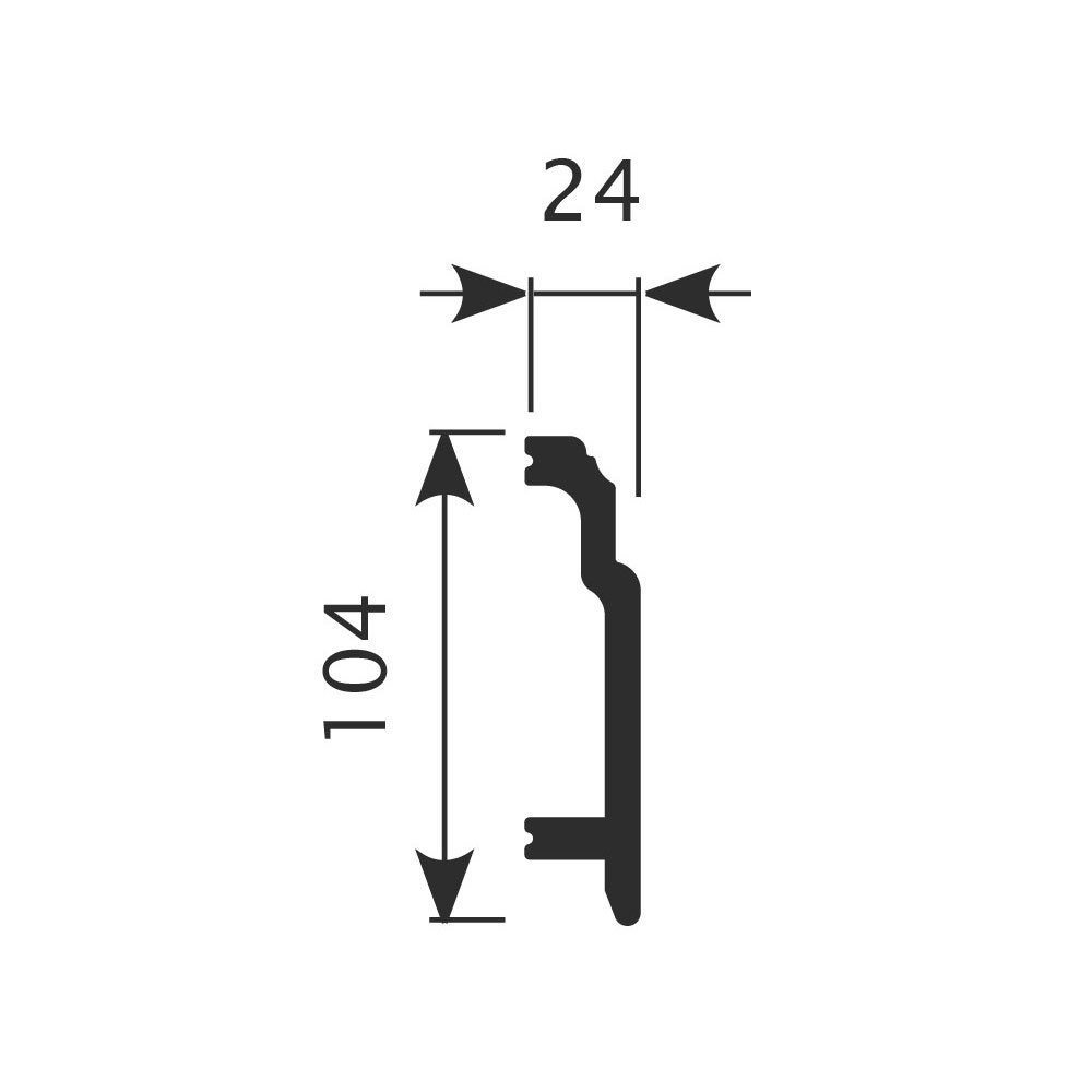 Плинтус PX003