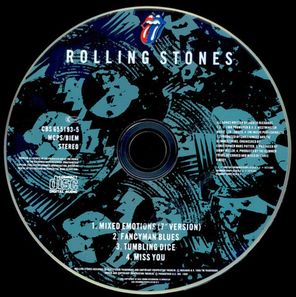 The Rolling Stones / Mixed Emotions (Limited Edition)(CD Single)