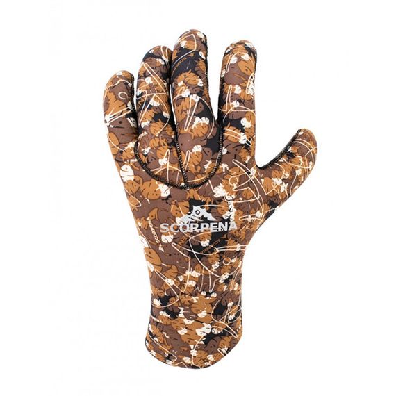 Перчатки Scorpena B 5 мм BROWN Camo