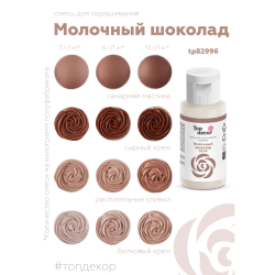Пищевой краситель гелевый "Молочный шоколад"