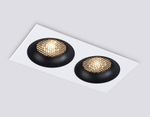 Светильник встраиваемый TN102732/2 WH/BK белый/черный GU5.3 175*92*23