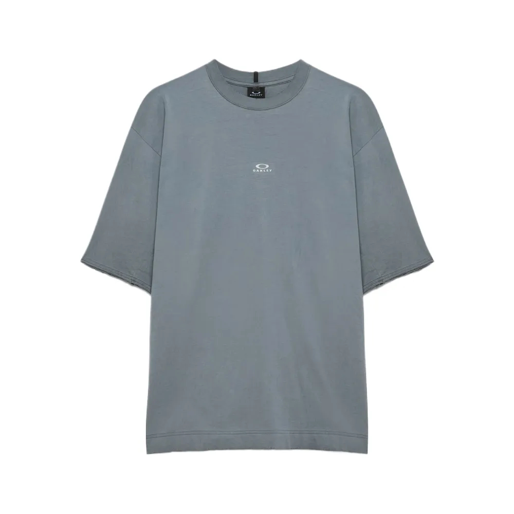 Oakley Футболка Cotton Drop Shoulder Sleeve Moderate Solid Color Straight Fit Summer Foa408545 314