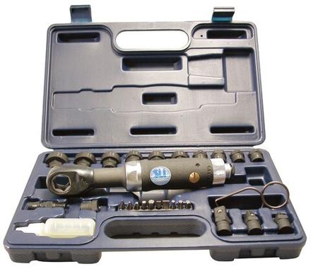 Пневмотрещотка Sumake ST-5510K с набором головок