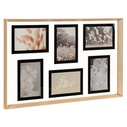 Фоторамка 35х55см Bergenson Bjorn Pleasant moments белая/натуральное дерево