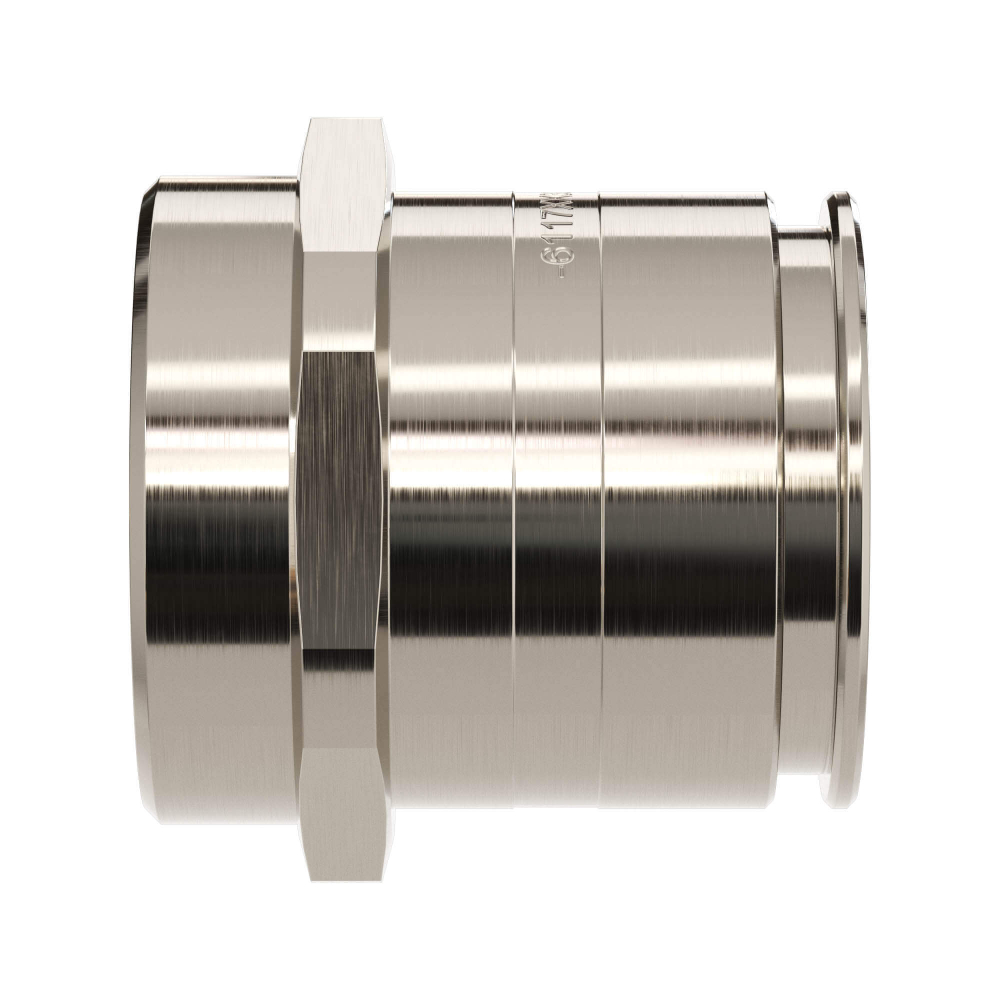 Муфта труба-коробка д.32мм, IP66/IP67, М32х1,5, нержавеющая сталь AISI 316L