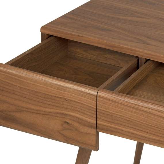 Письменный стол Bora 120х61 см, шпон ореха