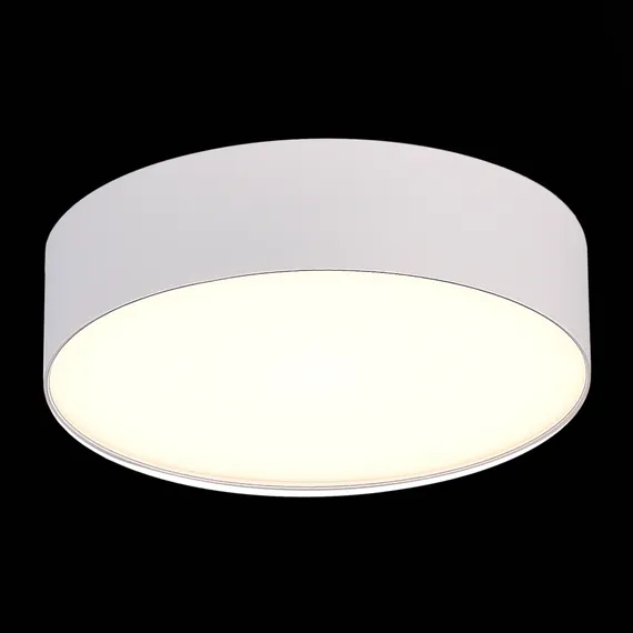 ST606.532.27 Светильник потолочный Белый LED 1*27W 3000K 2 340Lm Ra>85 120° IP20 D220xH55 185-265V Накладные светильники