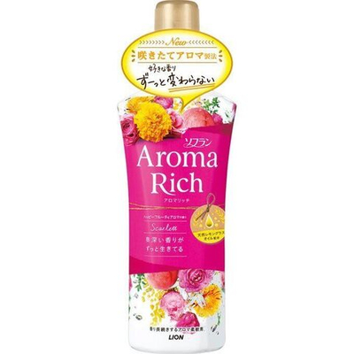 Кондиционер для белья с натуральными ароматическими маслами 520 мл Aroma Rich Scarlett Lion
