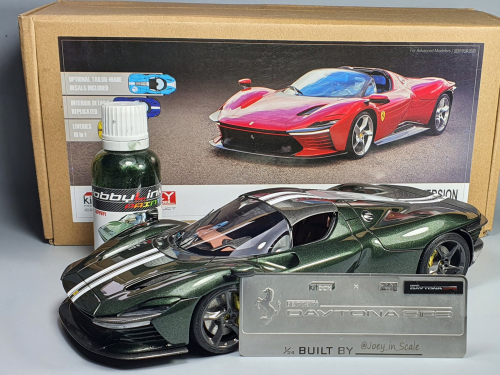 Краска лаковая HobbyLink Ferrari Verde Scuro HP-1008