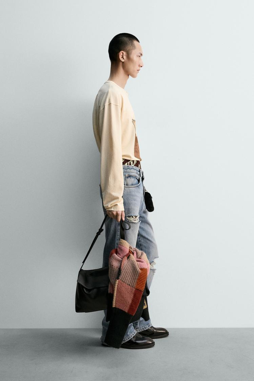 ZARA Х HARRY LAMBERT ФУТБОЛКА NANA ИЗ «ПИТЕРА ПЭНА», ЖЕЛТОВАТО-БЕЛЫЙ