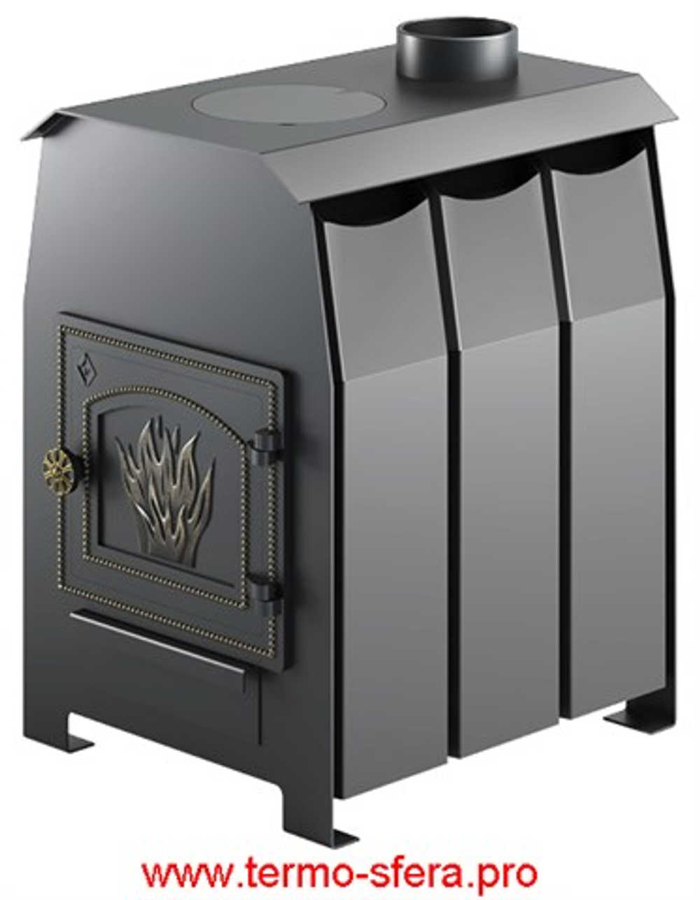 Печь отопительная Везувий "Комфорт 100" (ДТ-3)