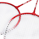 Бадминтон 2 ракетки в прозрачном чехле 63х2 см, 2 цвета, с-30259
