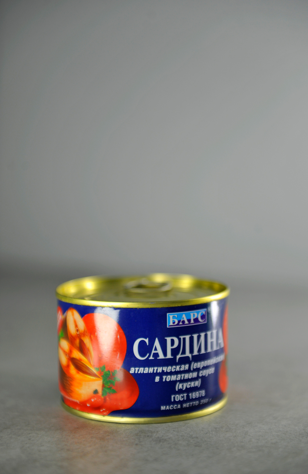 Сардина атл. т/с 250гр. Барс