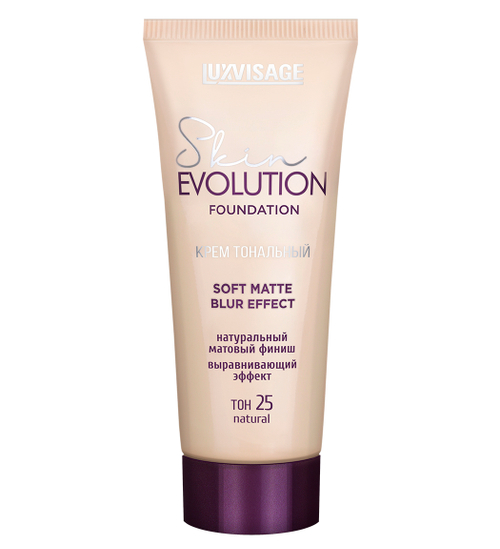 LuxVisage Тональный крем Skin Evolution soft matte blur effect 25 тон NATURAL 35 мл