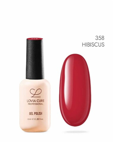 Lovia Cure Гель-лак Hibiscus 358, 8 мл