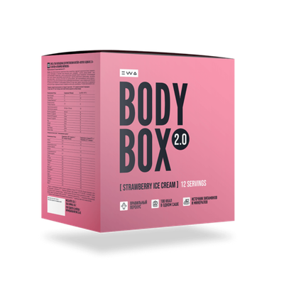 Функциональное питание со вкусом клубничного мороженого , 1 шт