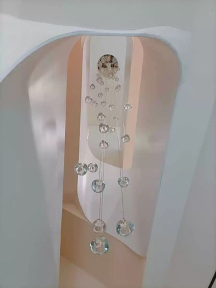 Pendant design lamp Mizu by Terzani (26 suspension)