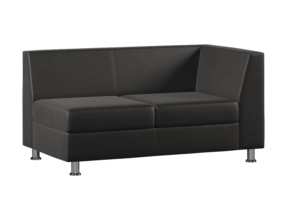 Секция с подлокотником двухместная левая МАРКУС