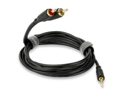 QED (QE8114) Connect J2P 1.5m, кабель Mini Jack на 2 RCA серии Connect 1.5 м, 1 штука