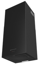 Дизайнерская пристенная вытяжка Meferi ROOMBOX40BK COMFORT фото 