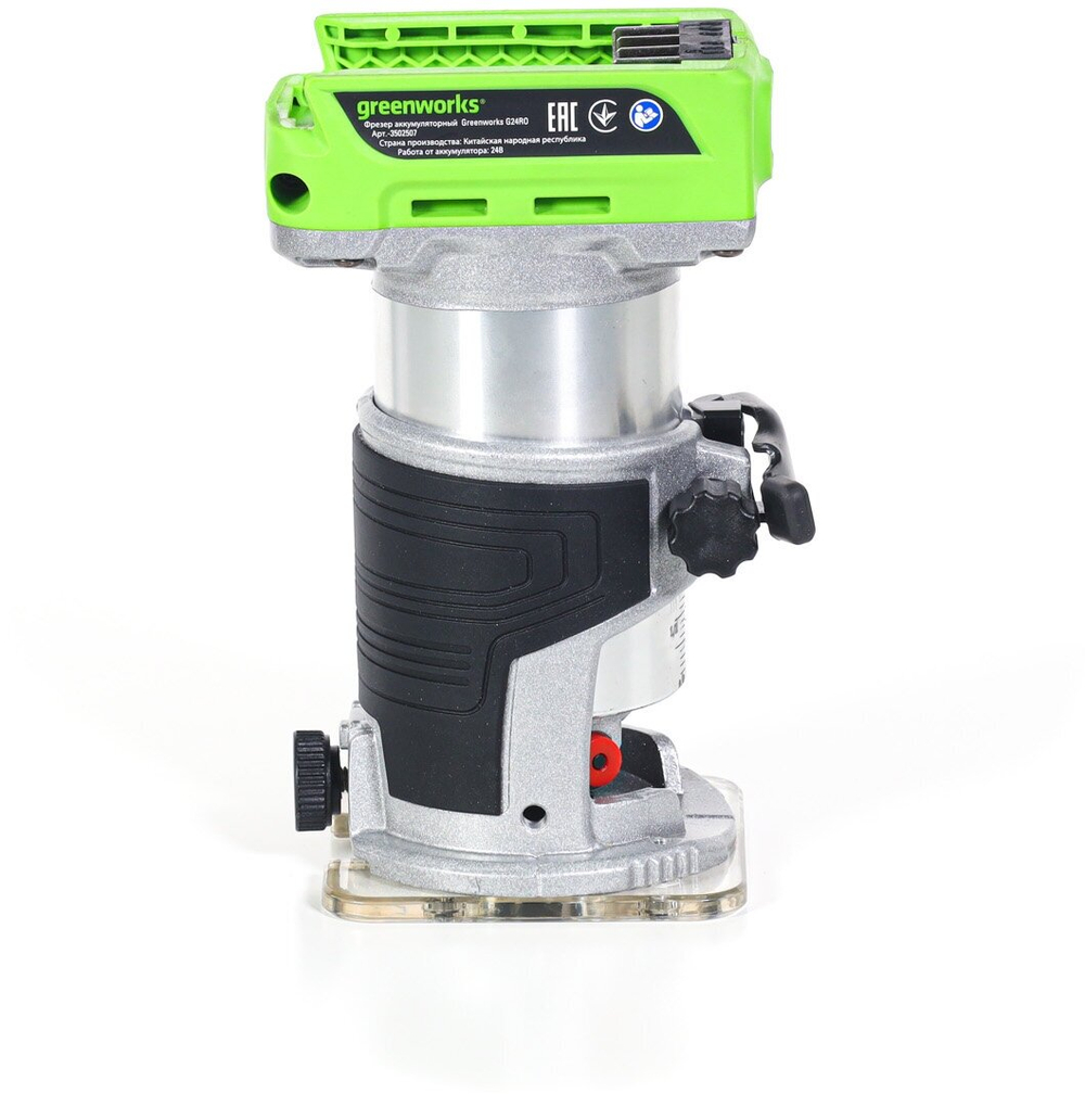Greenworks G24RO Фрезер аккумуляторный, 24V, бесщеточный, без АКБ и ЗУ [3502507]