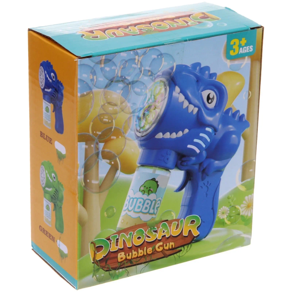 Мыльные пузыри «Тиранозавр», 16*13,5 см, 50 мл, на батарейках (АА 4 шт, в компл не входят)