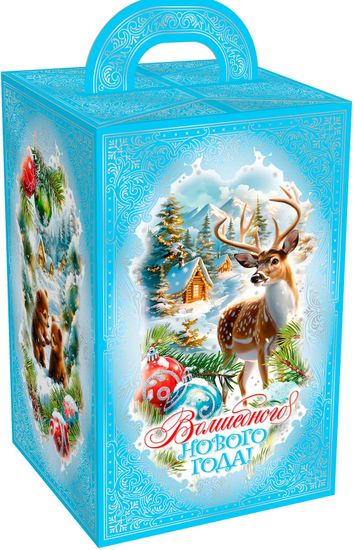 Зимний лес голубой (мгк) – Премиум 2000 г.