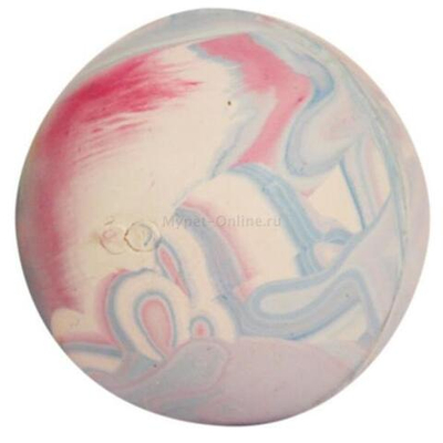 Игрушка для собак из цельнолитой резины "Мяч-планета", d80мм, Triol