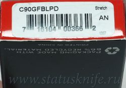 Нож SPYDERCO C90GFBLPD STRETCH DAMASCUS BLUE NISHIJINфотография - 9