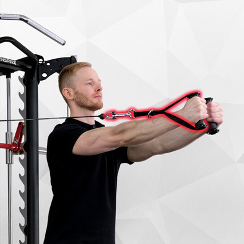 Машина Смита с грузоблоками и турником Inspire SCS