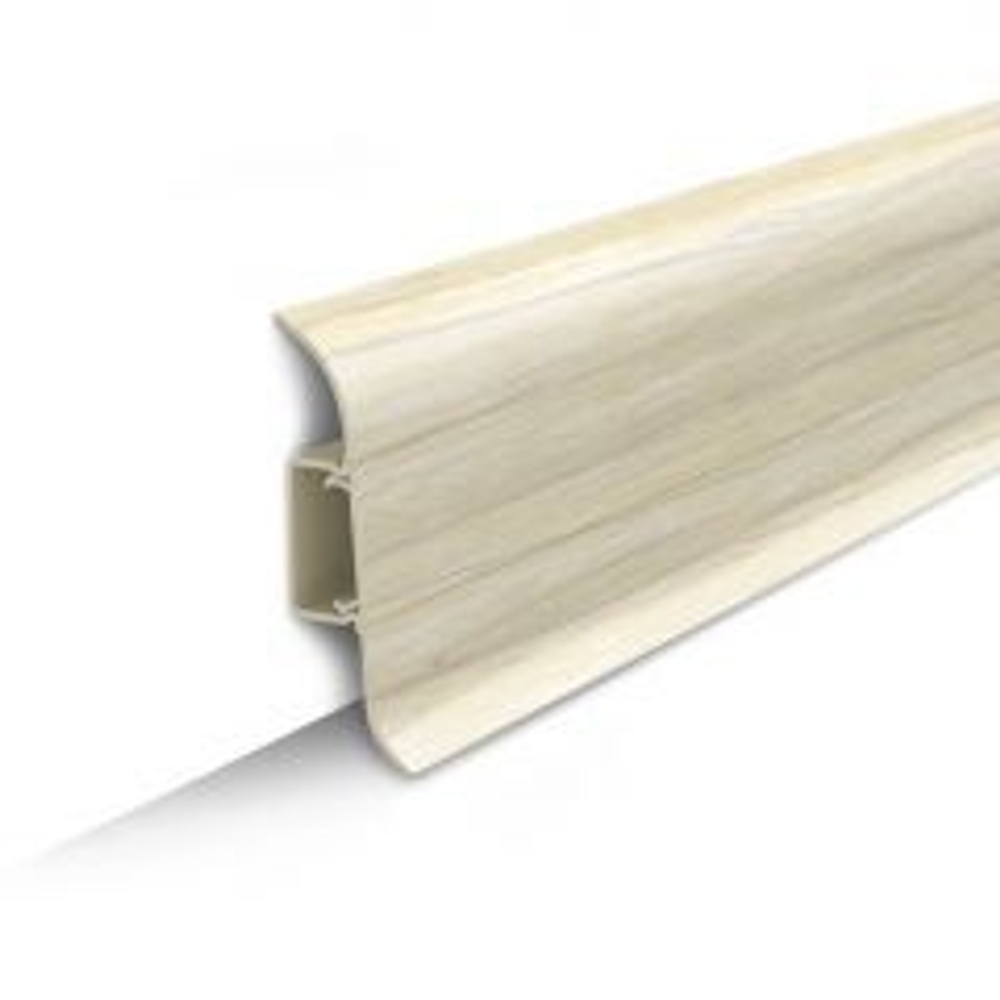 Плинтус ПВХ Идеал Классик 262 Клен вермонт 2200х55х22 мм