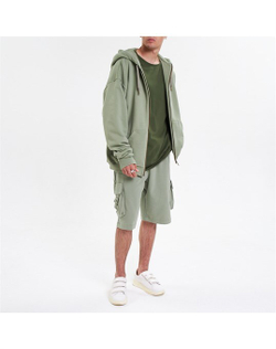 Лекало худи на молнии унисекс oversize
