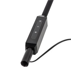 ULM-T619 10W-3000-6500K-DIM BLACK Торшер напольный светодиодный. 10W. с регулировкой наклона. Сенсорный выключатель. Диммер. Черный. ТМ Uniel