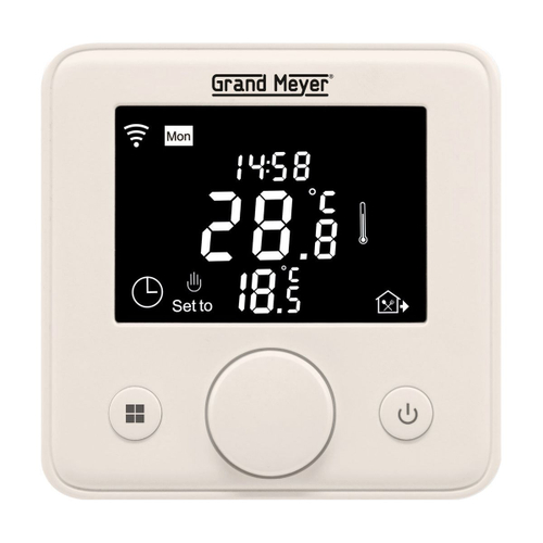 Терморегулятор бежевый Grande Mayer WI-FI W330i